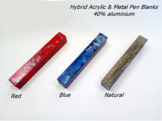 Stiftrohling / Pen-Blank / Drechselrohlinge - Metall Acryl Hybrid