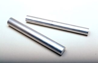 Pennblank / pennblank / vändblank - solid metall - aluminium