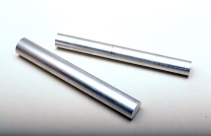 Penna in bianco / penna in bianco / tornitura in bianco - metallo solido - alluminio