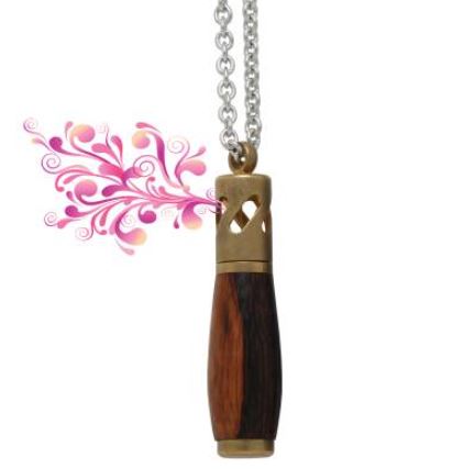 Aromatherapie Kette Aroma Diffuser, Aromatherapie ätherisches Öl Diffusor  Frauen Halskette, versilbert Baum des Lebens Anhänger mit 10 Stück
