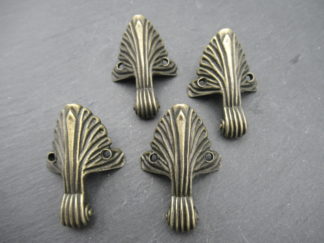 Voeten - Borealer Design - Antiek Brons Afwerking 4st - Krat voor het maken van kratten