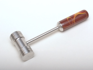 Mini martello in acciaio inox - kit per tornitura